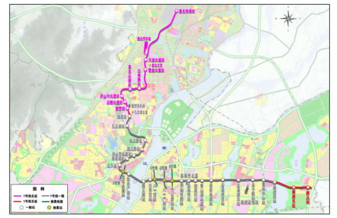 南(nán)昌地鐵傳來新消息！這些地方将迎來軌道交通時代！(圖3)