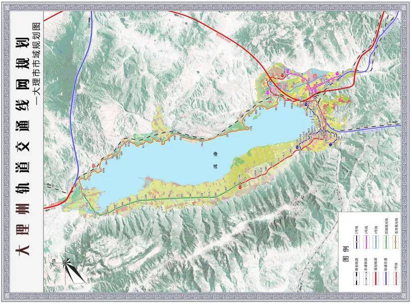 總規模495.3km！大(dà)理州軌道交通線網規劃出爐(圖15)